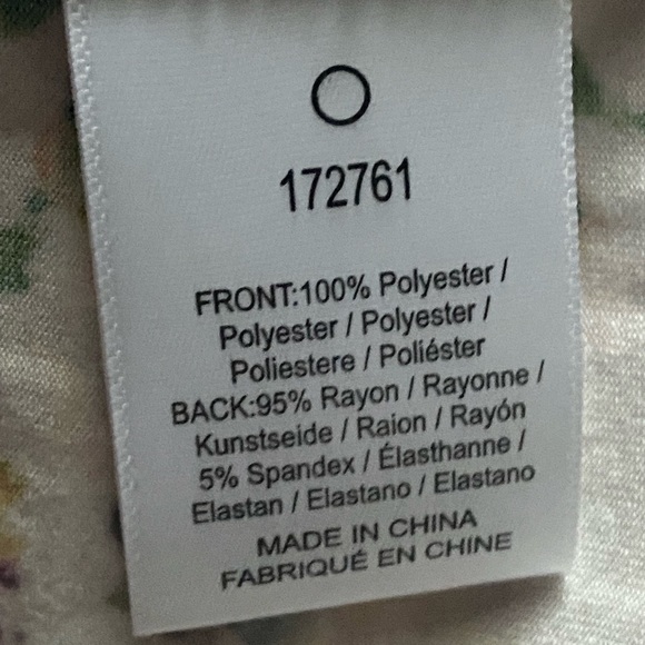 Dolan Anthropologie Rose‎ Floral Cap Sleeve Top - Picture 6 of 7